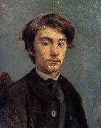 Henri  Toulouse-Lautrec Portrait of Emile Bernard oil painting artist